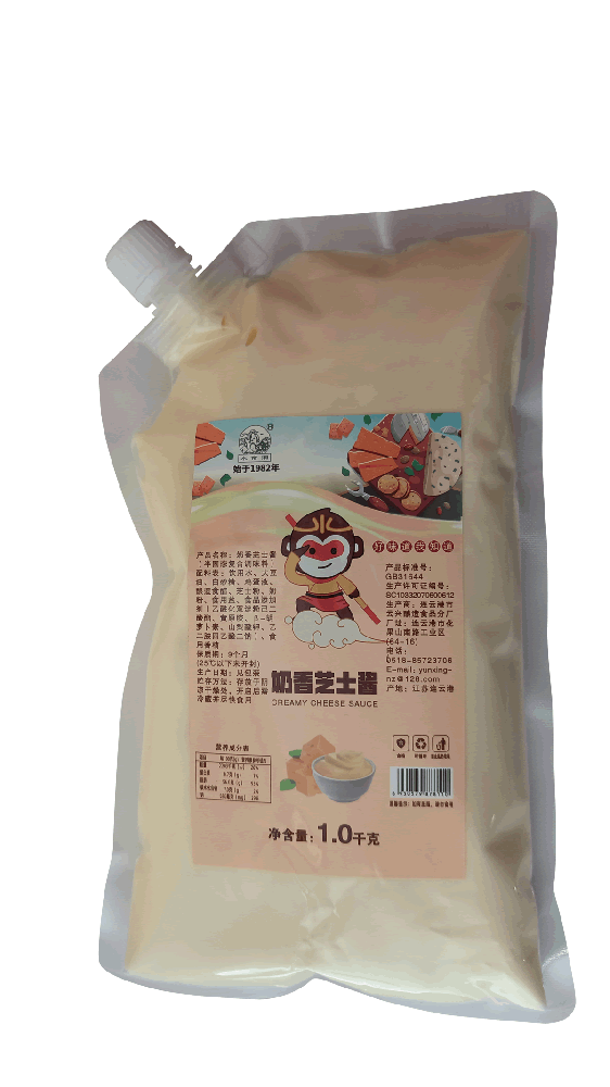 水帘洞奶香芝士酱